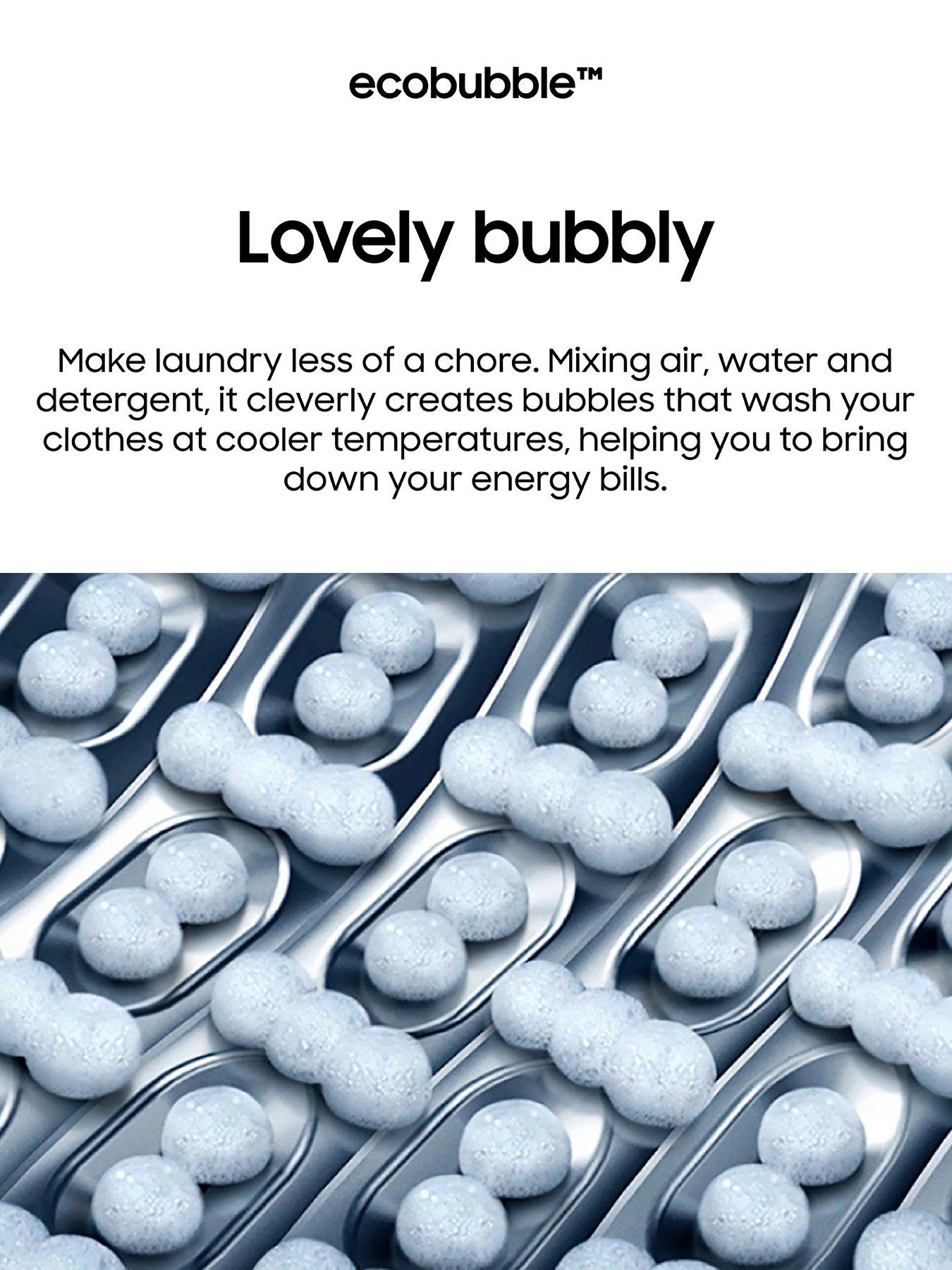 Samsung Series 5+ WW11BB504DAW/S1 SpaceMax Washing Machine - 11kg Load 1400 Spin A Rated - White 6 Samsung Series 5+ WW11BB504DAW/S1 SpaceMax Washing Machine - 11kg Load 1400 Spin A Rated - White - Image 4