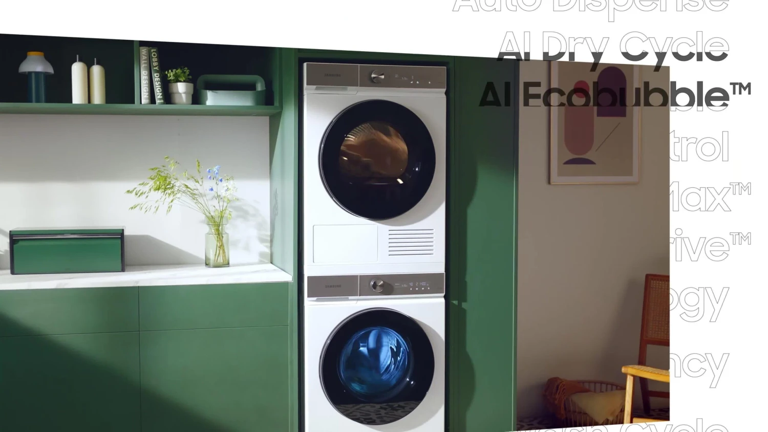 Samsung Series 5+ WW11BB504DAW/S1 SpaceMax Washing Machine - 11kg Load 1400 Spin A Rated - White 10 Samsung Series 5+ WW11BB504DAW/S1 SpaceMax Washing Machine - 11kg Load 1400 Spin A Rated - White - Image 8