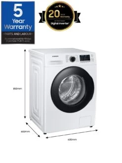 Samsung Series 5 WW11BGA046AE/EU SpaceMax Washing Machine - 11kg Load 1400 Spin A Rated - White 16 Samsung Series 5 WW11BGA046AE/EU SpaceMax Washing Machine - 11kg Load 1400 Spin A Rated - White -Appliance Pro UXUKV SQ7 0000000013 WHITE ICf