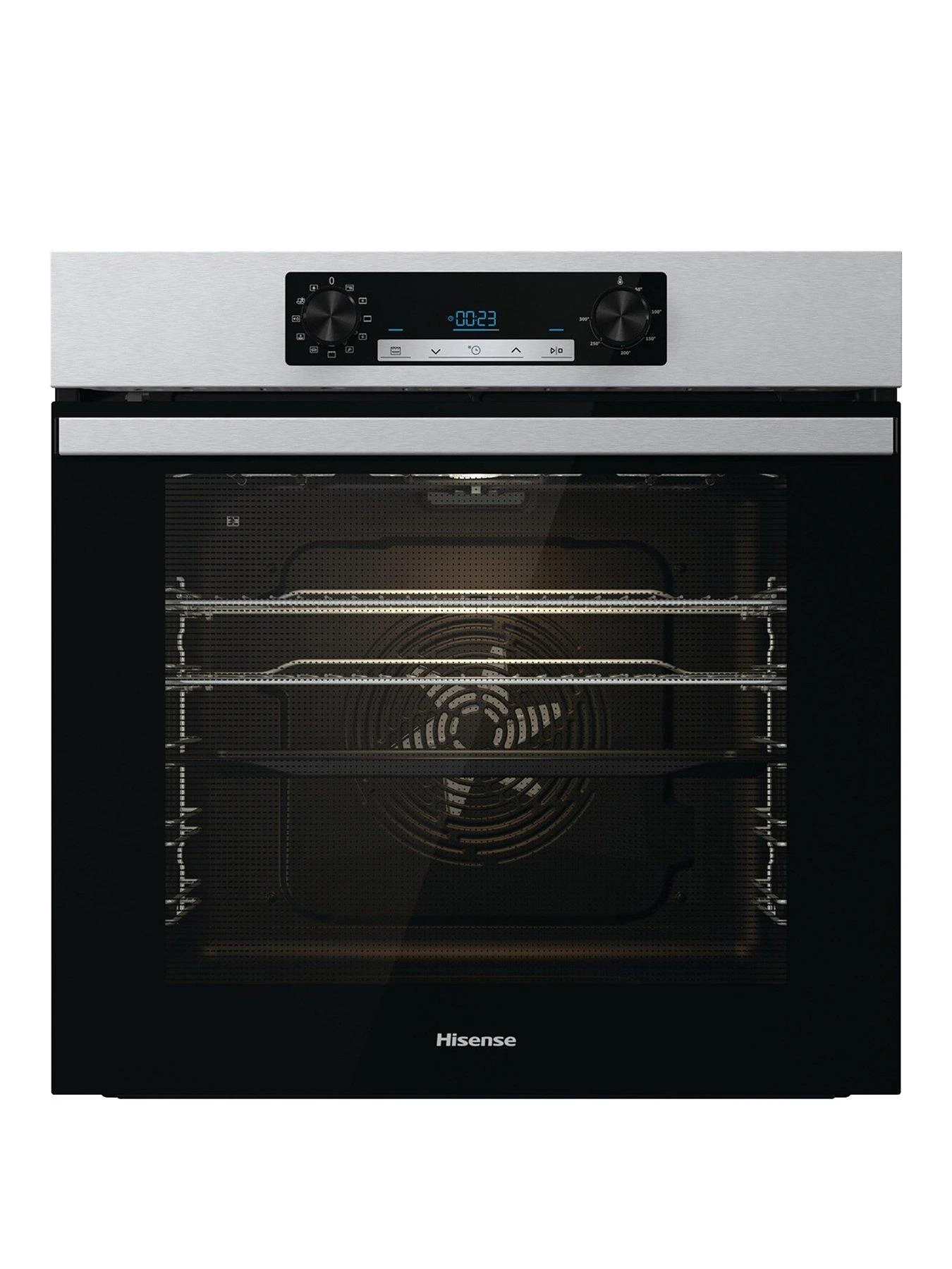 Hisense BI62211CX 77-Litre Electric Single Oven With Catalytic Liners - Stainless Steel 3 Hisense BI62211CX 77-Litre Electric Single Oven With Catalytic Liners - Stainless Steel