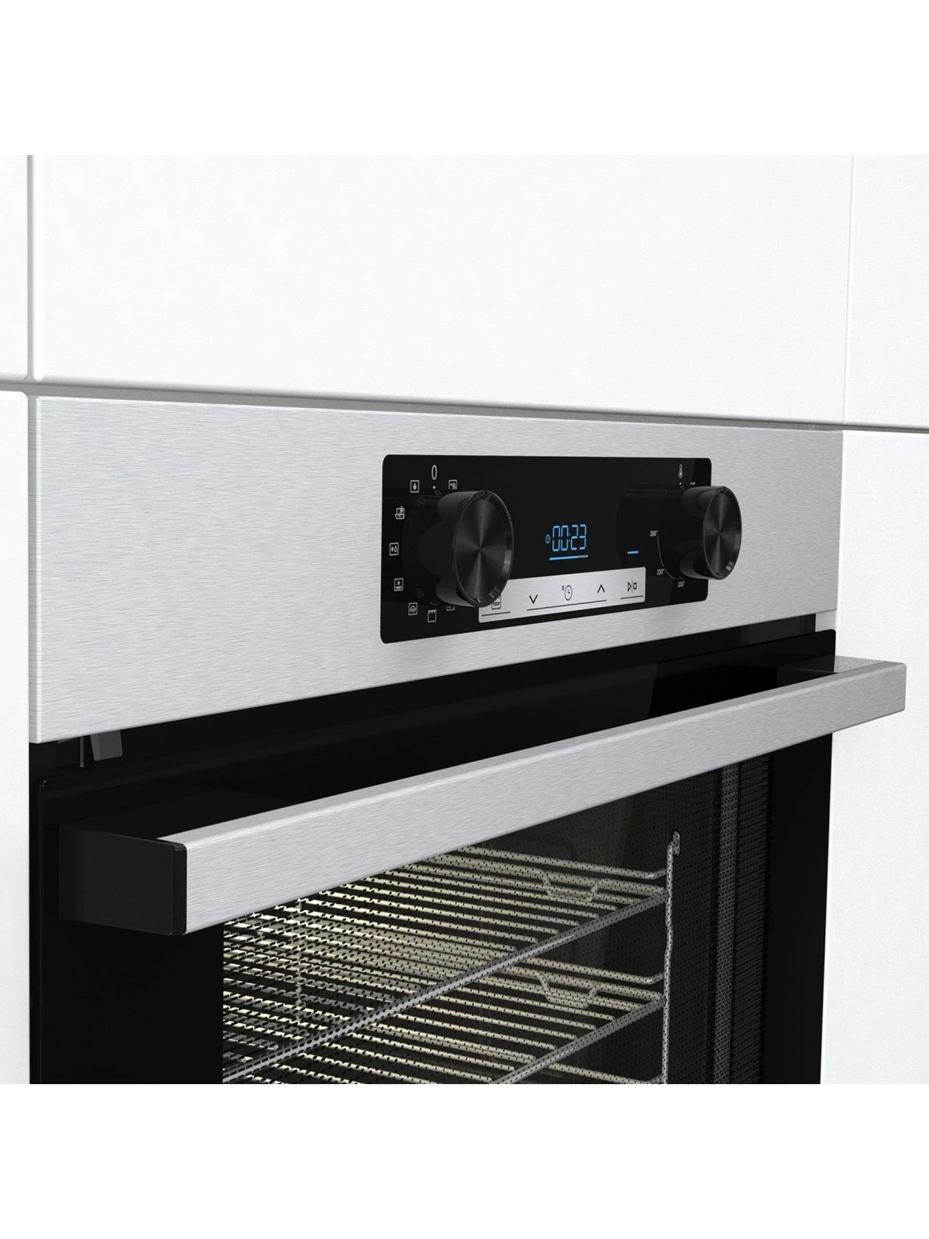 Hisense BI62211CX 77-Litre Electric Single Oven With Catalytic Liners - Stainless Steel 7 Hisense BI62211CX 77-Litre Electric Single Oven With Catalytic Liners - Stainless Steel - Image 5