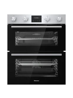 Hisense BID75211XUK Built-Under Double Oven - Stainless Steel -Appliance Pro UYAQE SQ2 0000000166 STAINLESS STEEL SLd