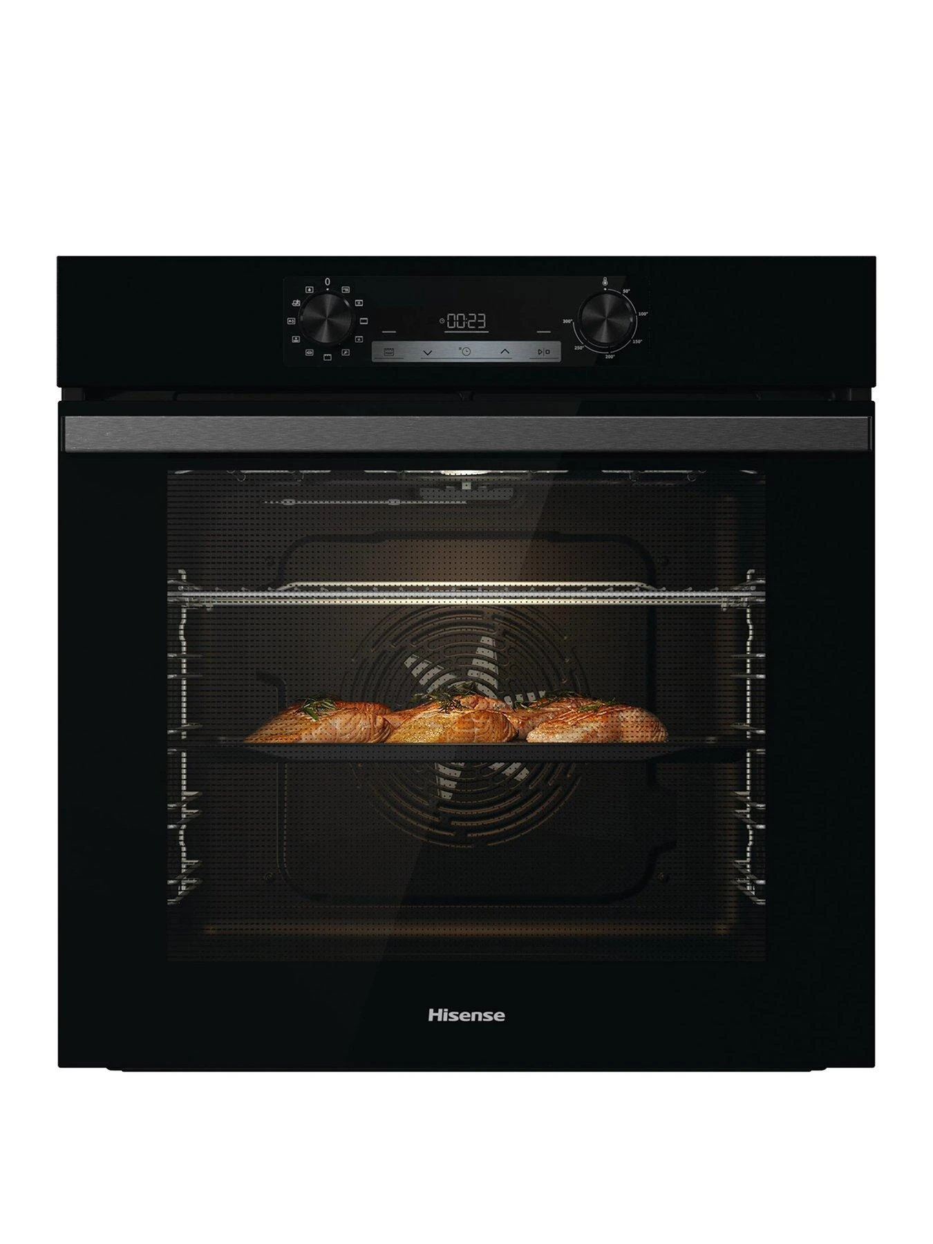 Hisense BI64211PB, 77L Pyrolytic Single Oven - Black 3 Hisense BI64211PB, 77L Pyrolytic Single Oven - Black
