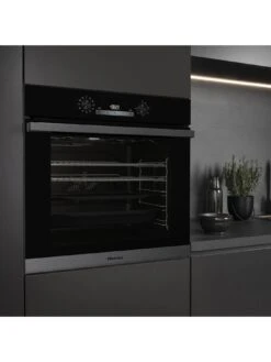 Hisense BSA63222ABUK 77-Litre Single Electric Oven With Steam Bake Function - Black 14 Hisense BSA63222ABUK 77-Litre Single Electric Oven With Steam Bake Function - Black -Appliance Pro UYAQJ SQ6 0000000004 BLACK SLd4