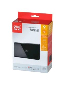 One For All SV9420 FullHD Indoor Aerial Inc DAB -Appliance Pro UYPHN SQ4 0000000004 BLACK SLd