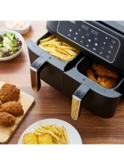 Swan Double Draw Airfryer -Appliance Pro UYPHT SQ5 0000000004 BLACK SLd3
