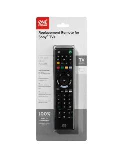 One For All Sony Remote Control 8 One For All Sony Remote Control -Appliance Pro UYVH2 SQ3 0000000004 BLACK SLa
