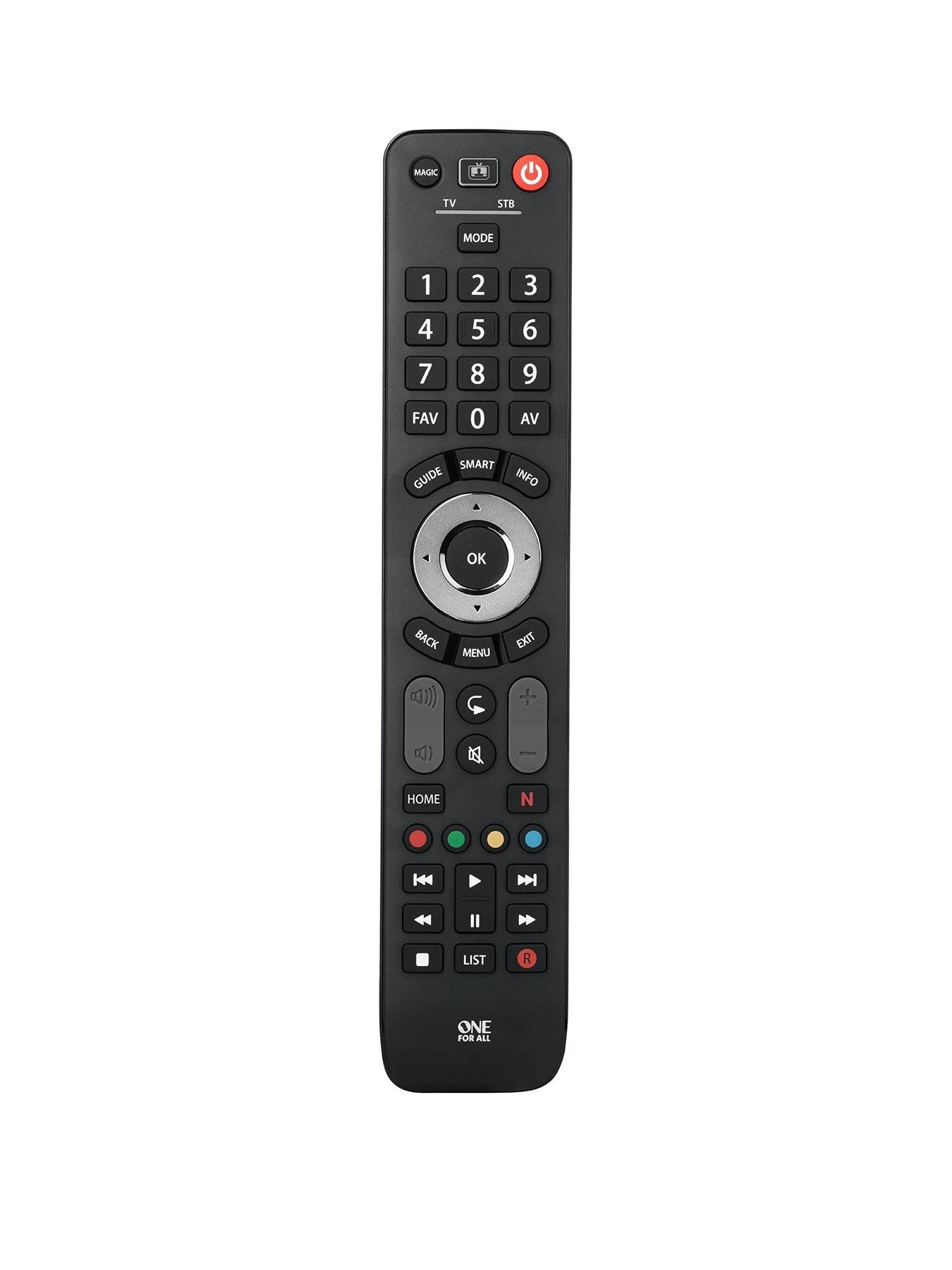 One For All URC7125, Universal Remote Control-Evolve 2 3 One For All URC7125, Universal Remote Control-Evolve 2