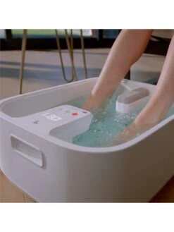 Sharper Image Massager Foot Bath Heating With LCD -Appliance Pro V33GA SQ4 0000000088 NO COLOR SLd1