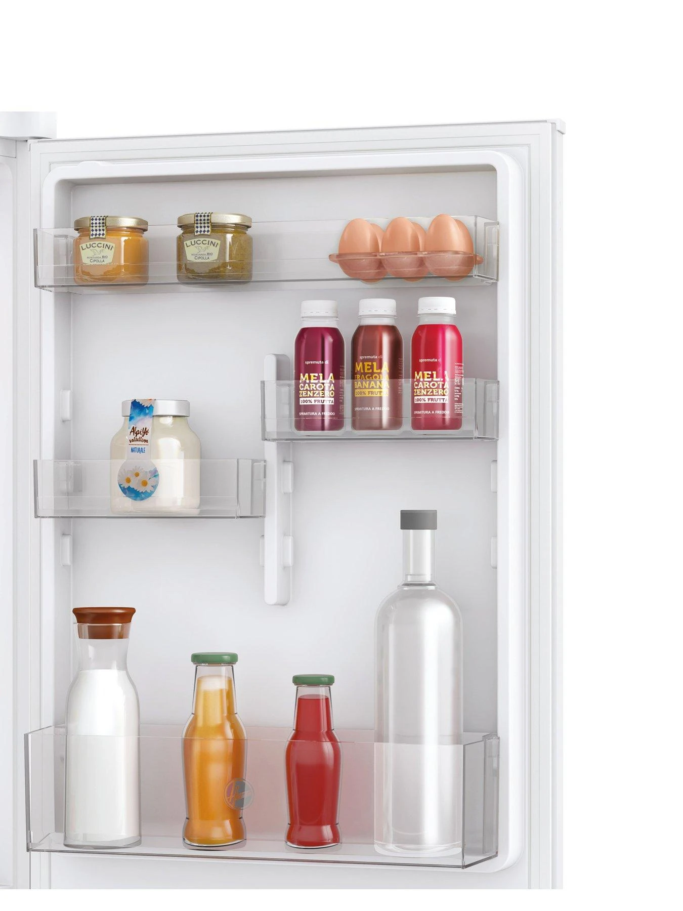 Hoover HOBL185FK Integrated Low Frost Fridge Freezer, 177cm High - White 6 Hoover HOBL185FK Integrated Low Frost Fridge Freezer, 177cm High - White - Image 4