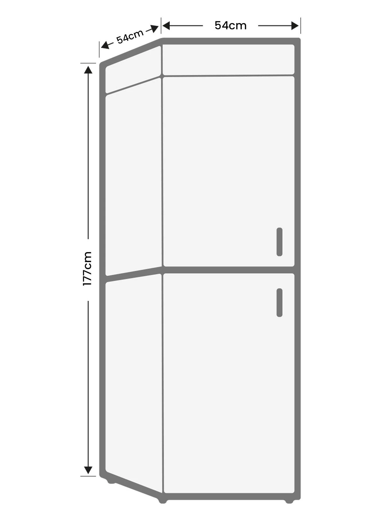 Hoover HOBL185FK Integrated Low Frost Fridge Freezer, 177cm High - White 9 Hoover HOBL185FK Integrated Low Frost Fridge Freezer, 177cm High - White - Image 7