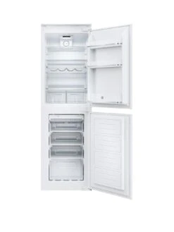 Hoover HOB50N518FVK Integrated Fully Frost Free Fridge Freezer, 177cm High - White