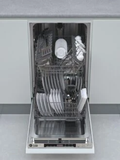 Hoover HDIH 2T1047 45cm Wide Slimline Integrated Dishwasher - Black Touch Interface -Appliance Pro V36GV SQ5 0000000013 WHITE SLd3