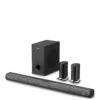 Majority Everest 300W 5.1 Dolby Audio Soundbar With Wireless Sub And Satellite Speakers -Appliance Pro V48VQ SQ1 0000000004 BLACK SLf