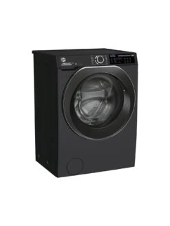 Hoover H-WASH 500 HD496AMBCB Freestanding Washer Dryer, WiFi Connected, A Rated, 9 Kg/6 Kg Load, 1400 Rpm - Black 11 Hoover H-WASH 500 HD496AMBCB Freestanding Washer Dryer, WiFi Connected, A Rated, 9 Kg/6 Kg Load, 1400 Rpm - Black -Appliance Pro V57RT SQ3 0000000004 BLACK SLd1
