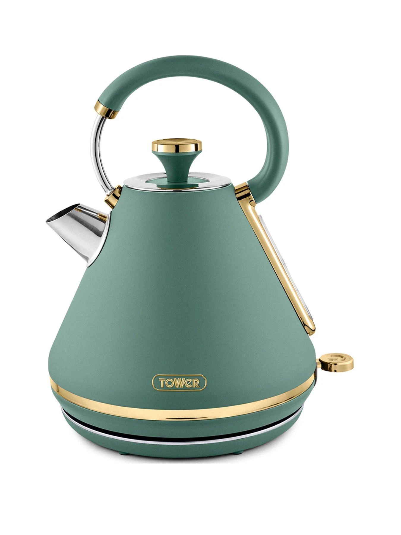 Tower Cavaletto 1.7L 3kW Pyramid Kettle - Jade 3 Tower Cavaletto 1.7L 3kW Pyramid Kettle - Jade