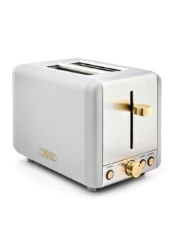 Tower Cavaletto 850W 2-Slice Toaster - Optic White