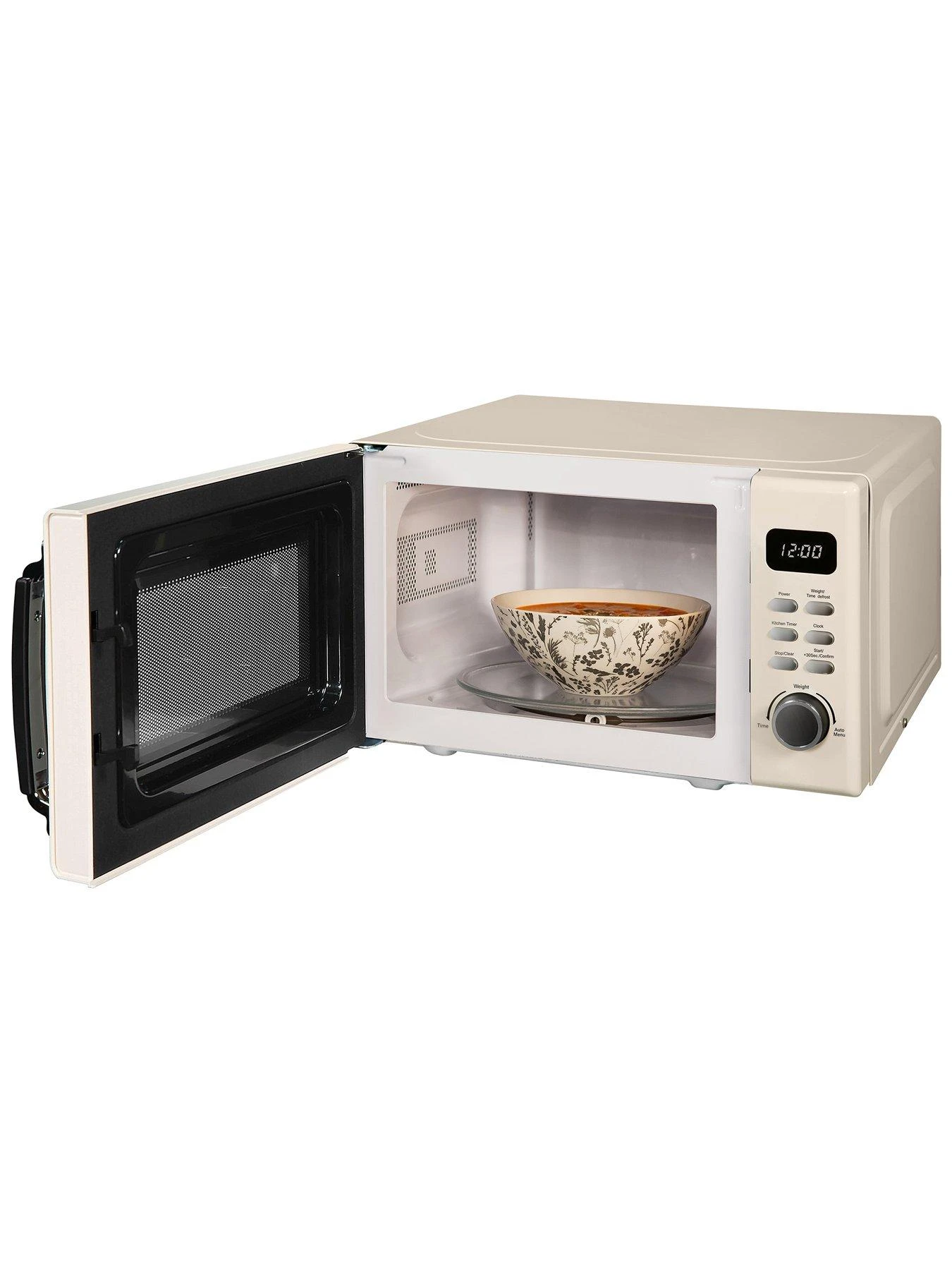 Russell Hobbs RHM2026C Stylevia 20-Litre 800W Digital Microwave - Cream 4 Russell Hobbs RHM2026C Stylevia 20-Litre 800W Digital Microwave - Cream - Image 2