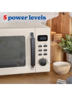 Russell Hobbs RHM2026C Stylevia 20-Litre 800W Digital Microwave - Cream 13 Russell Hobbs RHM2026C Stylevia 20-Litre 800W Digital Microwave - Cream -Appliance Pro V5J4D SQ5 0000000067 CREAM SLd3