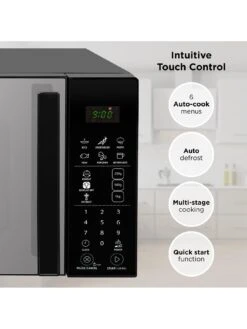 Russell Hobbs RHMT2004B 20-Litre 800W Digital Microwave 11 Russell Hobbs RHMT2004B 20-Litre 800W Digital Microwave -Appliance Pro V5J4F SQ3 0000000004 BLACK SLd1
