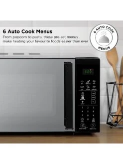 Russell Hobbs RHMT2004B 20-Litre 800W Digital Microwave 14 Russell Hobbs RHMT2004B 20-Litre 800W Digital Microwave -Appliance Pro V5J4F SQ6 0000000004 BLACK SLd4