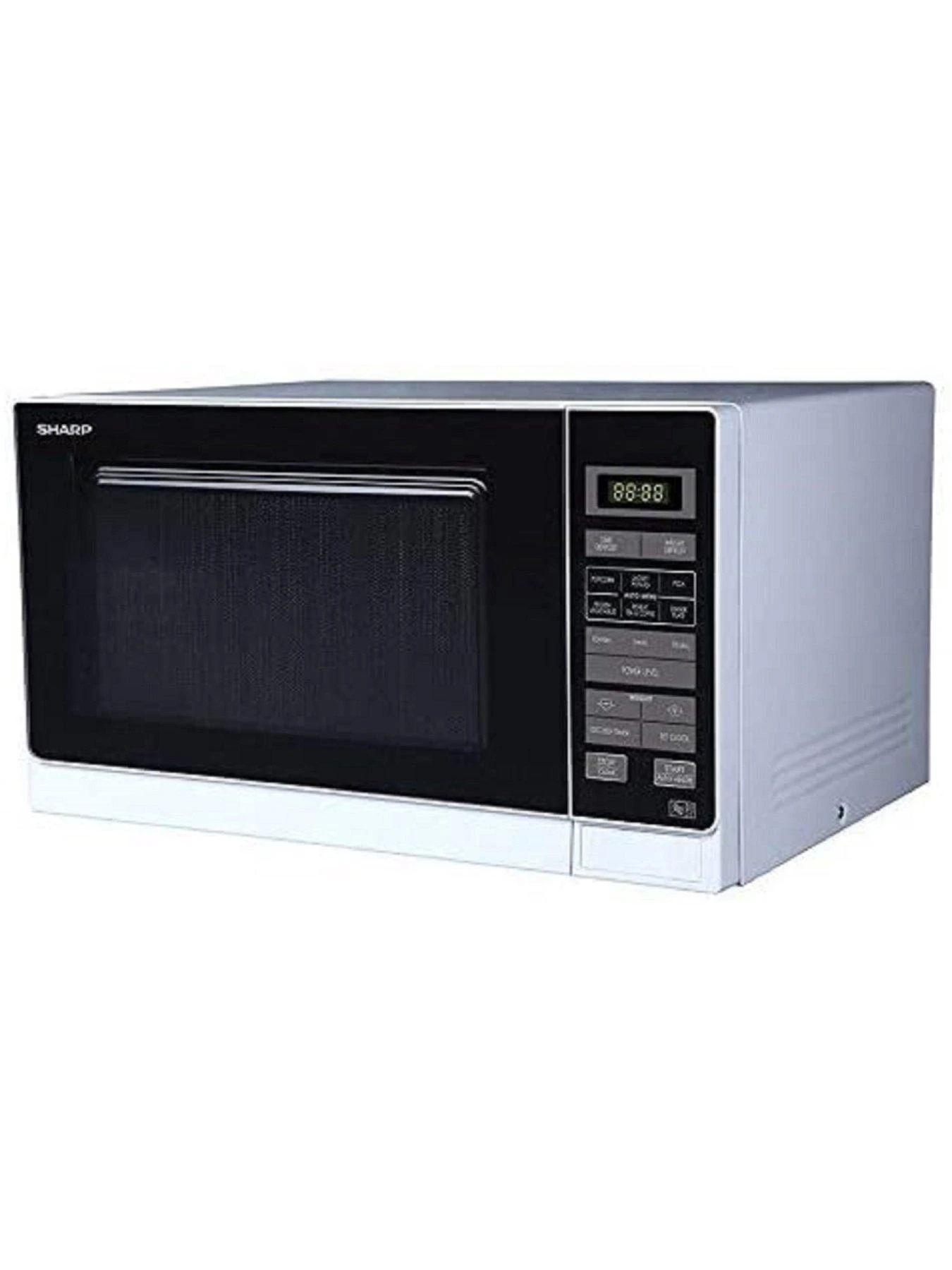 Sharp R372WM 25 Litre 900W Solo Microwave - White 4 Sharp R372WM 25 Litre 900W Solo Microwave - White - Image 2