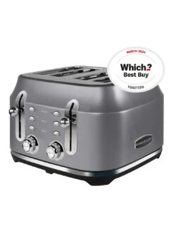 Range Master RMCL4S201GY Classic 4-Slice Toaster 10 Range Master RMCL4S201GY Classic 4-Slice Toaster -Appliance Pro V5J56 SQ2 0000000005 GREY SLd