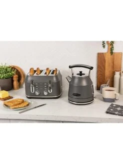 Range Master RMCL4S201GY Classic 4-Slice Toaster 14 Range Master RMCL4S201GY Classic 4-Slice Toaster -Appliance Pro V5J56 SQ6 0000000005 GREY SLd4
