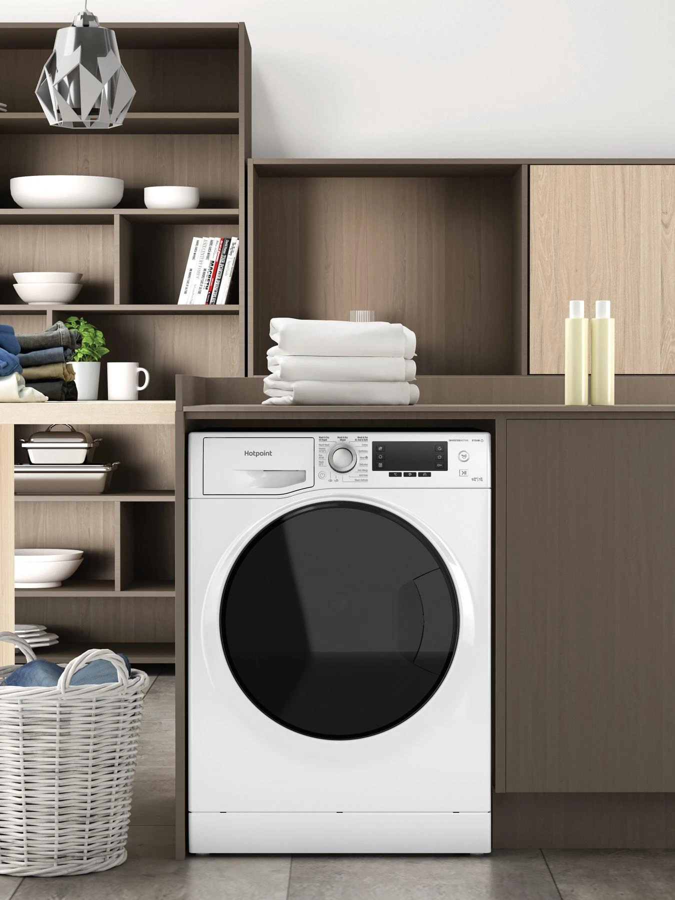 Hotpoint ActiveCare NDD9725DAUK E|B 9+7KG 1600rpm Washer Dryer 5 Hotpoint ActiveCare NDD9725DAUK E|B 9+7KG 1600rpm Washer Dryer - Image 3