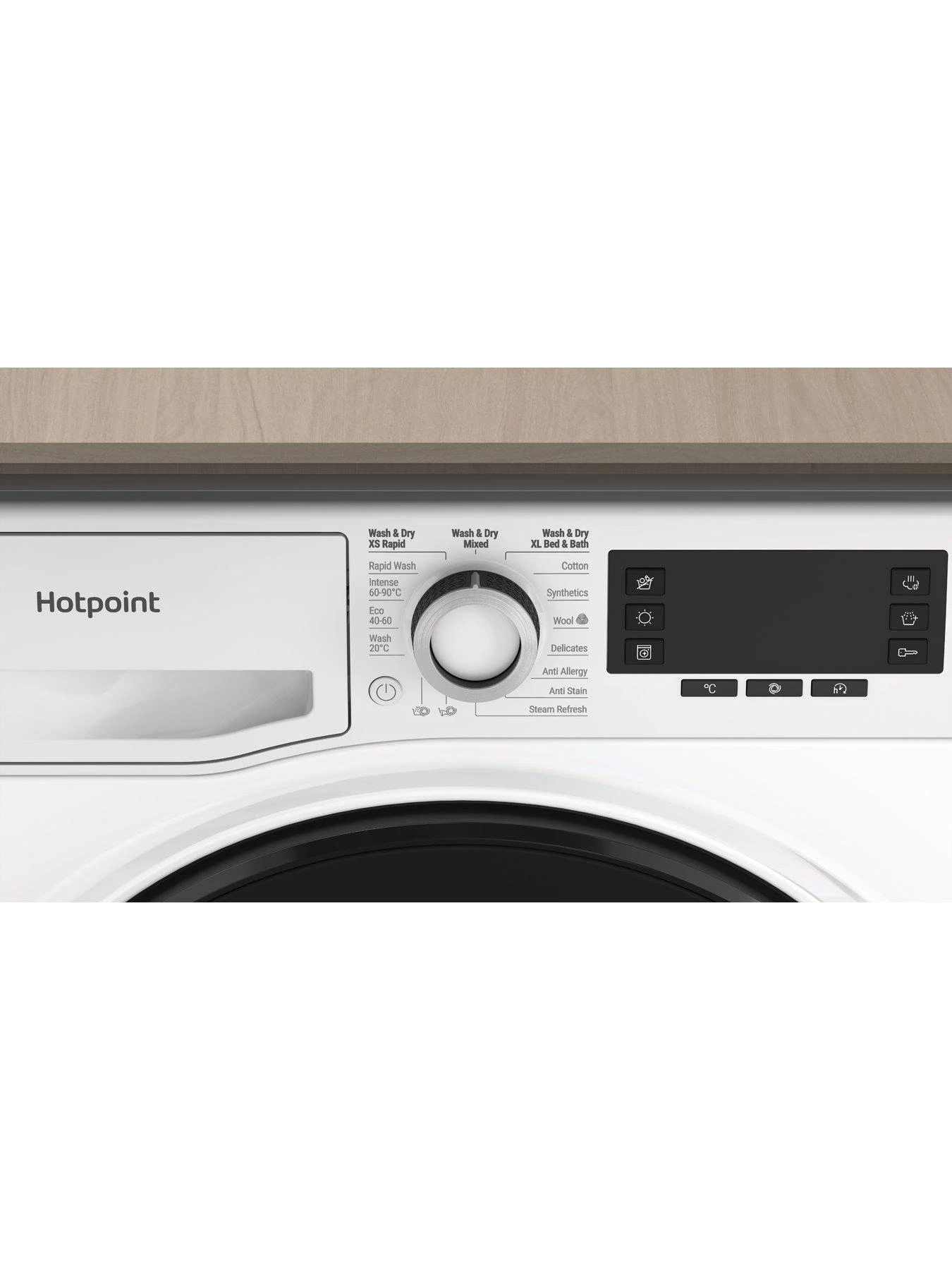 Hotpoint ActiveCare NDD9725DAUK E|B 9+7KG 1600rpm Washer Dryer 8 Hotpoint ActiveCare NDD9725DAUK E|B 9+7KG 1600rpm Washer Dryer - Image 6