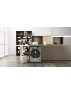 Hotpoint NDB9635GKUK D|B 9+6KG 1400rpm Washer Dryer - Black -Appliance Pro V5Z4Z SQ3 0000000527 GRAPHITE SLd1