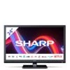 Sharp 24EE4KC2FB, 24 Inch, Freeview Play, HD Ready, Smart TV -Appliance Pro V5Z5J SQ1 0000000004 BLACK SLf