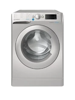 Indesit BWE91496XSUKN 9kg Load, 1400rpm Spin Washing Machine - Silver