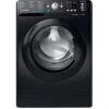 Indesit BWA81684XKUKN 8kg Load, 1600rpm Spin Washing Machine - Black -Appliance Pro V5Z5N SQ1 0000000004 BLACK SLf