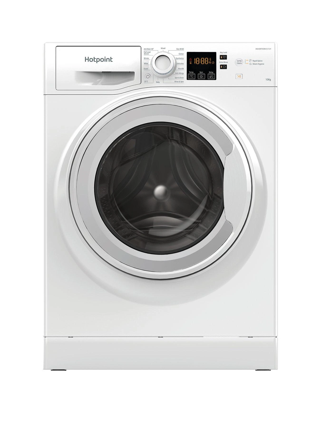 Hotpoint NSWM1045CWUKN 10kg Load, 1400rpm Spin Washing Machine - White 3 Hotpoint NSWM1045CWUKN 10kg Load, 1400rpm Spin Washing Machine - White