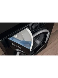 Hotpoint NSWM845CBSUKN 8kg Load, 1400rpm Spin Washing Machine - Black -Appliance Pro V5Z64 SQ5 0000000004 BLACK SLd3
