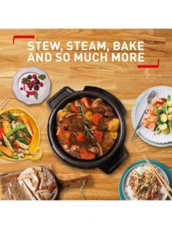 Tefal Turbo Cuisine 4.8L 10in1 Electric Pressure Cooker CY754840 -Appliance Pro V6FZ5 SQ4 0000000088 NO COLOR SLd2