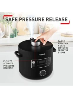 Tefal Turbo Cuisine 4.8L 10in1 Electric Pressure Cooker CY754840 -Appliance Pro V6FZ5 SQ6 0000000088 NO COLOR SLd4