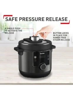 Tefal Turbo Cuisine 7.6L 15in1 Electric Pressure Cooker & Air Fryer CY778840 -Appliance Pro V6FZ6 SQ6 0000000088 NO COLOR SLd4