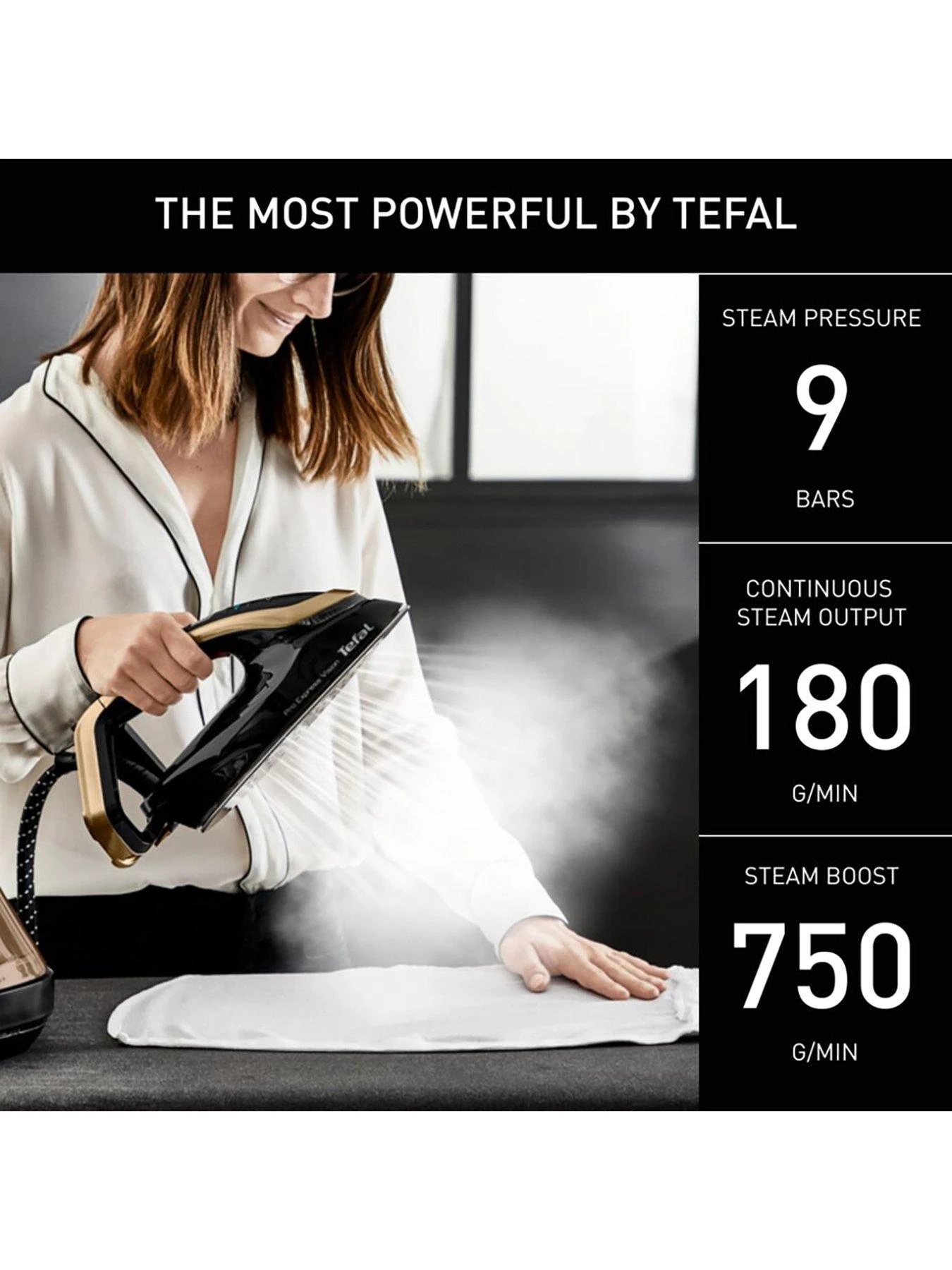 Tefal Steam Generator Iron 1.2L Pro Express Vision GV9820 6 Tefal Steam Generator Iron 1.2L Pro Express Vision GV9820 - Image 4