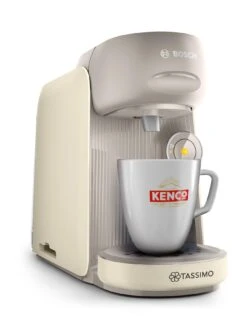 Tassimo Bosch Finesse Coffee Machine - Cream -Appliance Pro V6FZT SQ4 0000000067 CREAM SLd2