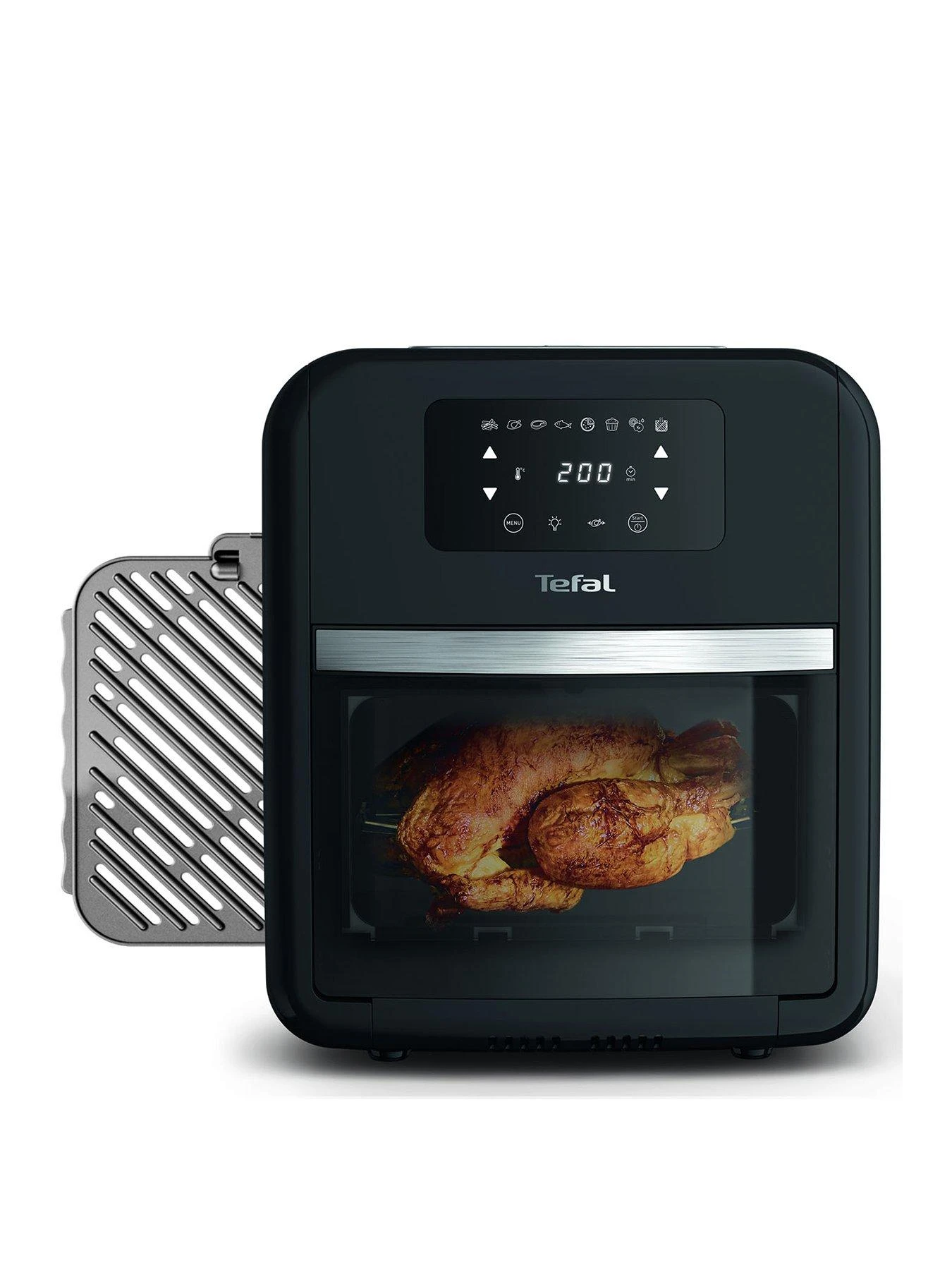 Tefal Easy Fry 9in1 Air Fryer, Oven, Grill & Rotisserie With 8in1 Programs & 9 Cooking Functions 11L 3 Tefal Easy Fry 9in1 Air Fryer, Oven, Grill & Rotisserie With 8in1 Programs & 9 Cooking Functions 11L