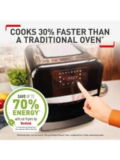 Tefal Easy Fry 9in1 Air Fryer, Oven, Grill & Rotisserie With 8in1 Programs & 9 Cooking Functions 11L 12 Tefal Easy Fry 9in1 Air Fryer, Oven, Grill & Rotisserie With 8in1 Programs & 9 Cooking Functions 11L -Appliance Pro V6G2S SQ3 0000000088 NO COLOR SLd1
