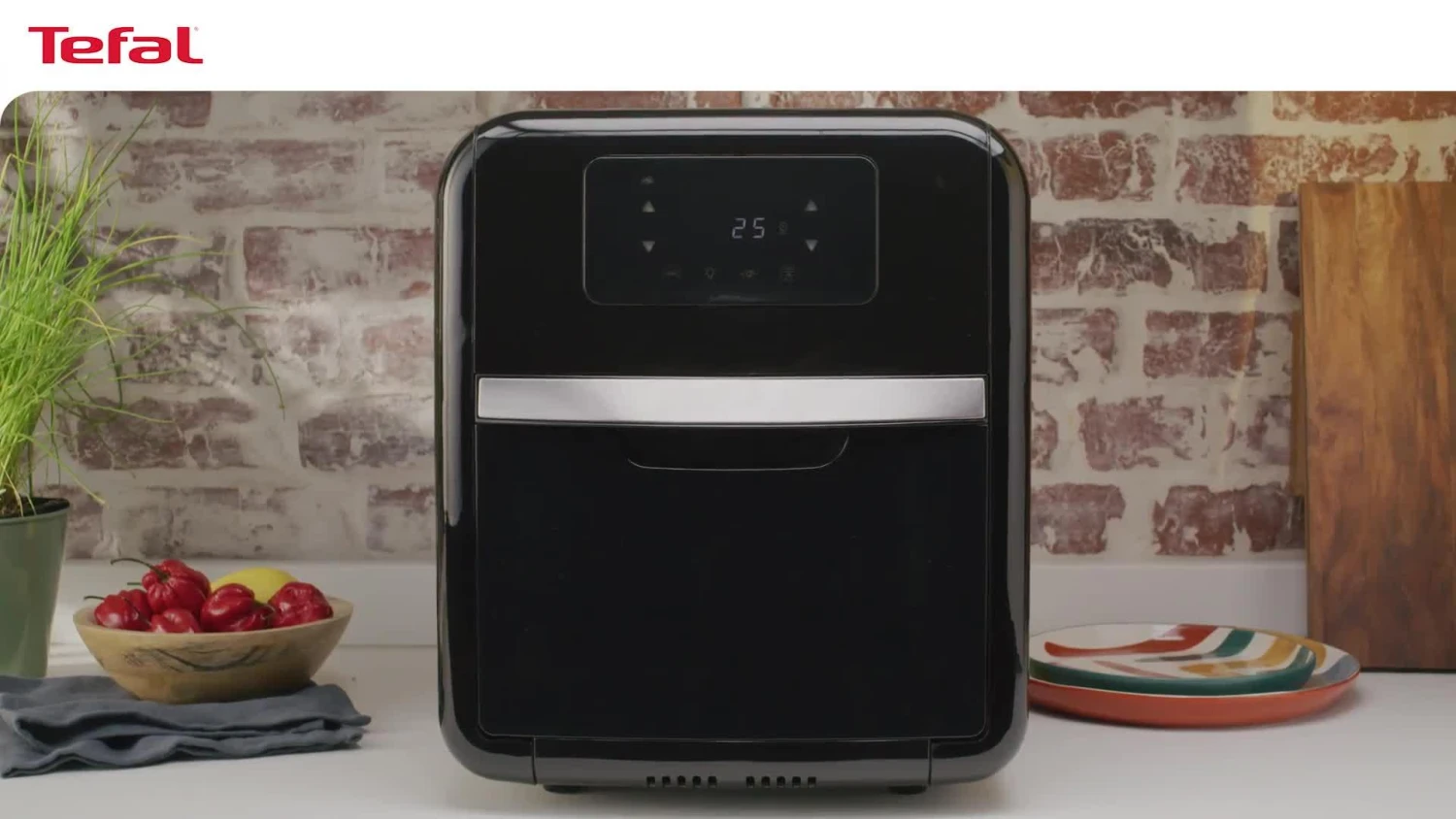 Tefal Easy Fry 9in1 Air Fryer, Oven, Grill & Rotisserie With 8in1 Programs & 9 Cooking Functions 11L 10 Tefal Easy Fry 9in1 Air Fryer, Oven, Grill & Rotisserie With 8in1 Programs & 9 Cooking Functions 11L - Image 8