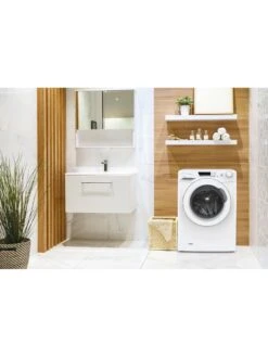 Candy Ultra HCU1482DE 8kg Load, 1400rpm Spin Freestanding Washing Machine, Android App Enabled, Eco Cycles, Water & Energy Auto Sensing - White -Appliance Pro V6JX9 SQ6 0000000013 WHITE SLd4