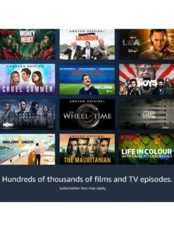 Amazon Fire TV Stick Lite With Alexa Voice Remote Lite (no TV Controls) -Appliance Pro V7FS2 SQ4 0000000004 BLACK SLd