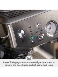 Sage The Barista Express Impress Coffee Machine - Stainless Steel -Appliance Pro V8NVE SQ6 0000000166 STAINLESS STEEL SLd4