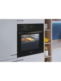 Candy FIDCN405 Built In 65 Litre, Fan Oven With Easy Clean Enamel - Black -Appliance Pro V9CHU SQ5 0000000004 BLACK SLd3