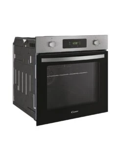 Candy FIDCX676 Built In 70 Litre, Multi-Function With Pyrolysis Programme - Black Glass With Stainless Steel -Appliance Pro V9CHX SQ2 0000000004 BLACK SLd