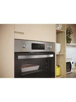 Candy FIDCX676 Built In 70 Litre, Multi-Function With Pyrolysis Programme - Black Glass With Stainless Steel -Appliance Pro V9CHX SQ5 0000000004 BLACK SLd3